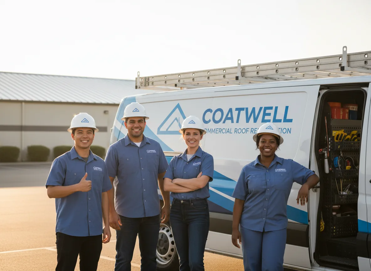 Commercial roof coating company in Savanna, OK